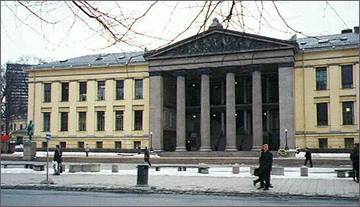 auditorium of University of Oslo